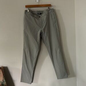 Uniqlo + Theory Ultra Stretch Pants in Gray